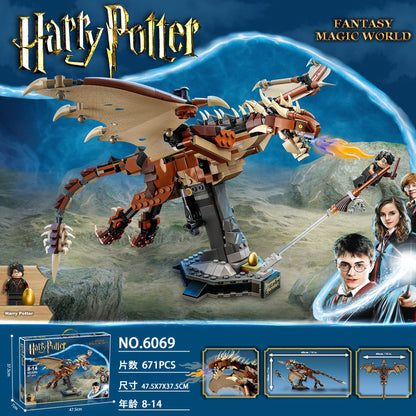 First flying lesson scene building block set