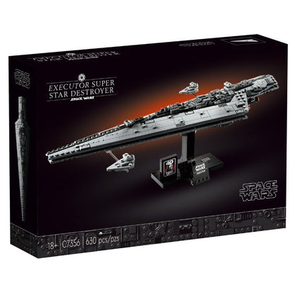 Star Destroyer building block model assembled