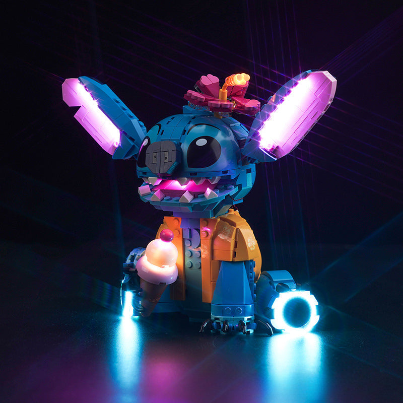 Micro brick character build detail