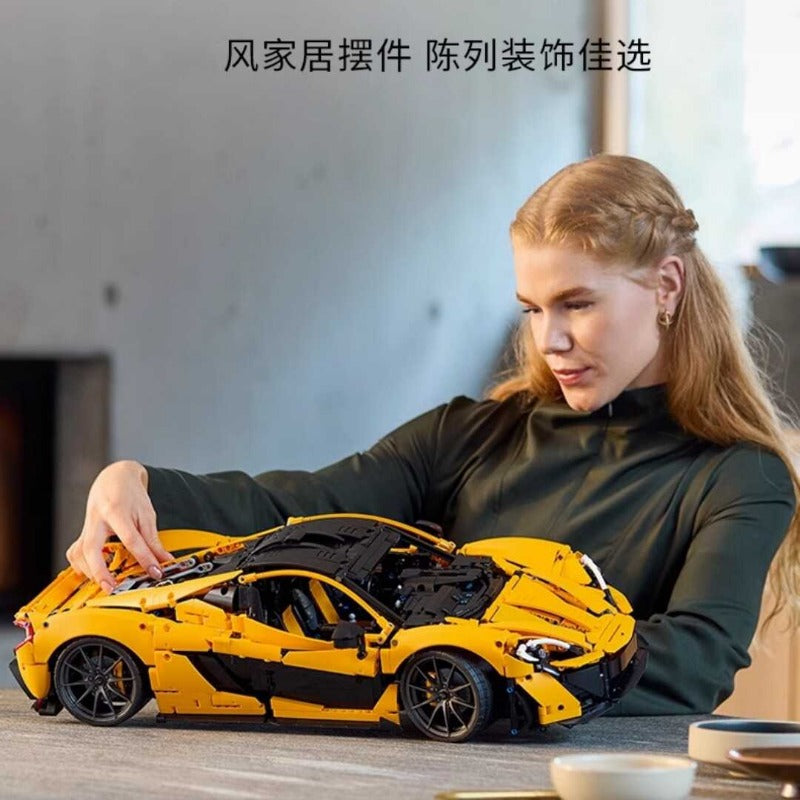 Hypercar building block model, cockpit and interior detail