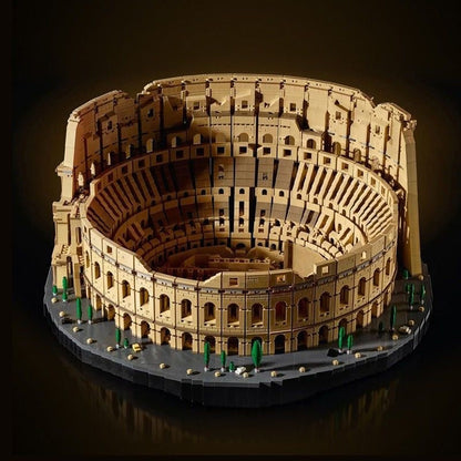Colosseum Ancient Arena Building Set front view display model
