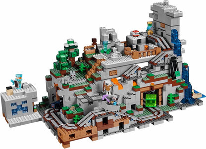 Minecraft Mountain Cave Building Set 21137 – 2688 PCS Adventure Mine Kit | Gamer Collector Brick Set