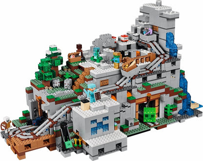 Minecraft Mountain Cave Building Set 21137 – 2688 PCS Adventure Mine Kit | Gamer Collector Brick Set