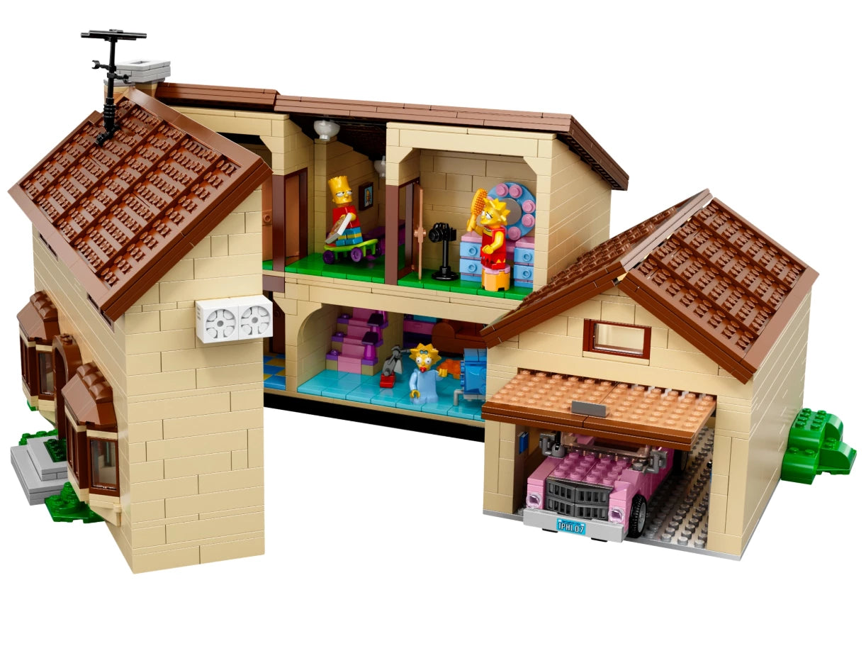 The Simpsons House 71006 (2523 PCS) + KWIK-E-MART 71016 (2218 PCS) Building Set Bundle | Premium Cartoon Collector Brick Kit