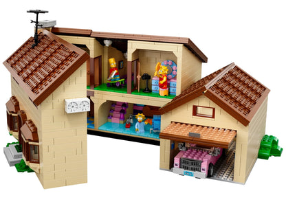 The Simpsons House 71006 (2523 PCS) + KWIK-E-MART 71016 (2218 PCS) Building Set Bundle | Premium Cartoon Collector Brick Kit
