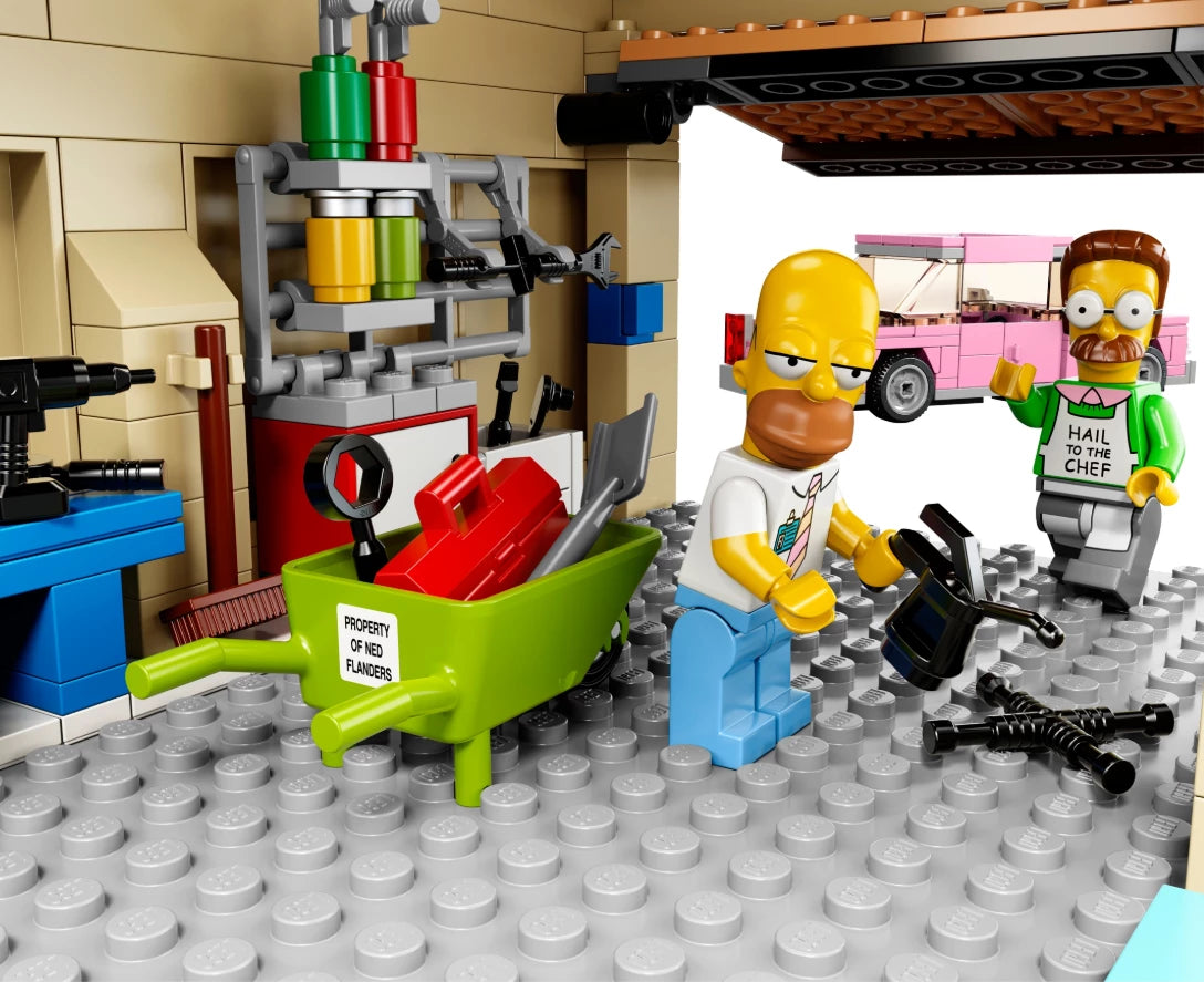 The Simpsons House 71006 (2523 PCS) + KWIK-E-MART 71016 (2218 PCS) Building Set Bundle | Premium Cartoon Collector Brick Kit
